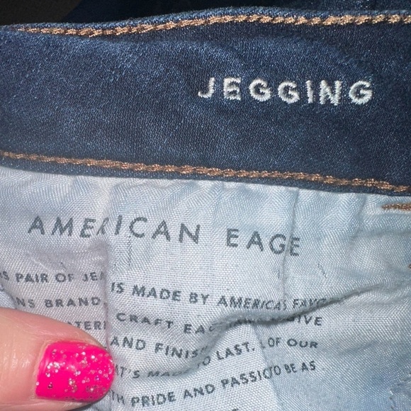 AE Ne(x)t Level Low-Rise Skinny Super Stretch Jegging Size 6 Regular - Picture 10 of 11